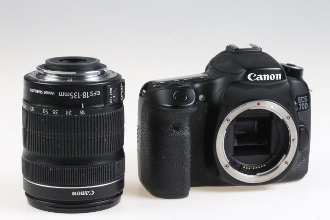 Canon EOS 70D mit EF-S 18-135mm f/3,5-5,6 IS STM - #093024005762