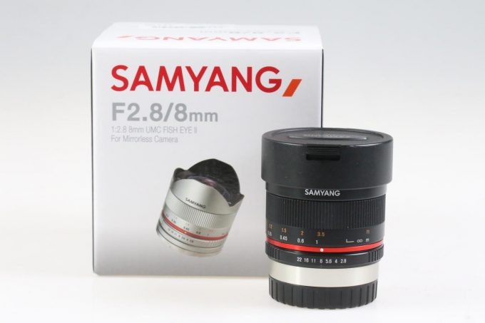 Samyang 8mm f/2,8 UMC Fish Eye II für Fuji X - #106909