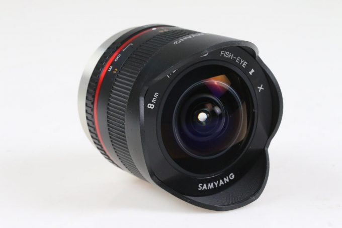 Samyang 8mm f/2,8 UMC Fish Eye II für Fuji X - #106909