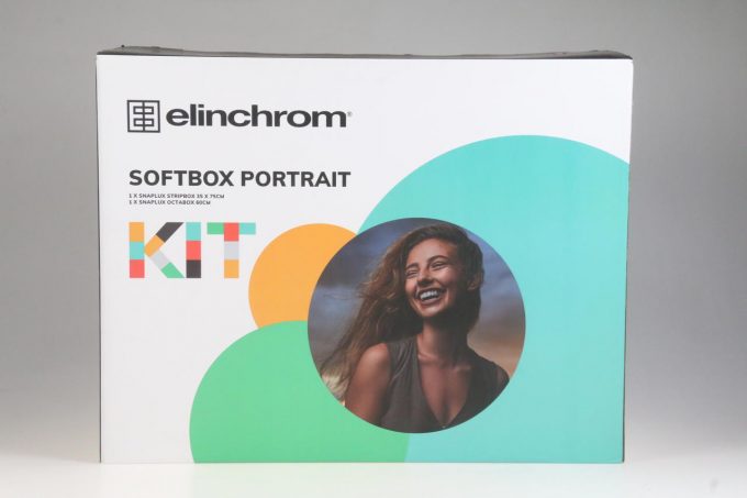 Elinchrom Softbox Portrait Kit 26635 Snaplux Boxen