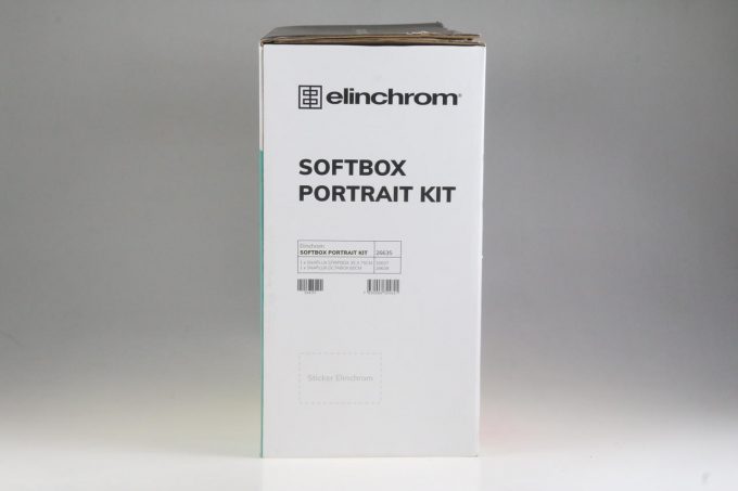 Elinchrom Softbox Portrait Kit 26635 Snaplux Boxen