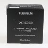 FUJIFILM LH-X100 Gegenlichtblende mit Adapterring AR-X100für X100/X100s