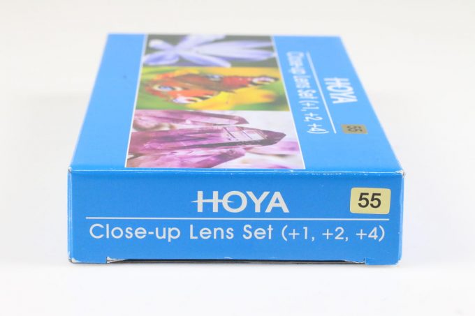 Hoya Close-Up Filter 55mm 1/2/4 Diop. Nahlinsen