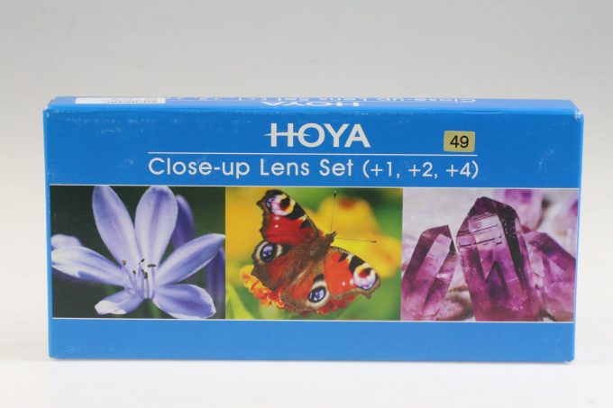 Hoya Close-Up Filter 49mm 1/2/4 Diop. Nahlinsen