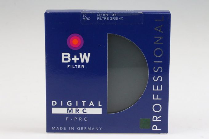 B+W F-Pro MRC ND 0,6 4x 102 Graufilter 95mm
