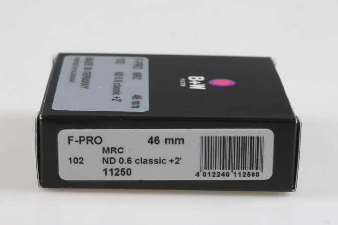 B+W F-Pro MRC ND 0,6 +2 Neutraldichte 46mm