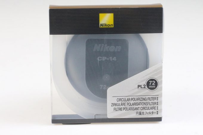 Nikon PL2 Circular Polfilter II / 72mm