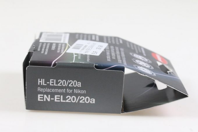 Hähnel HL-EL20/20a wie EN-EL20/20a Akku