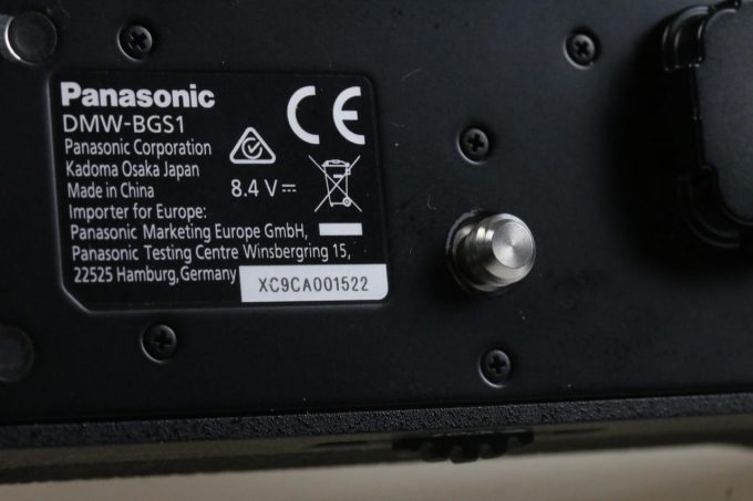 Panasonic DMW-BGS1 Batteriegriff - #XC9CA001522