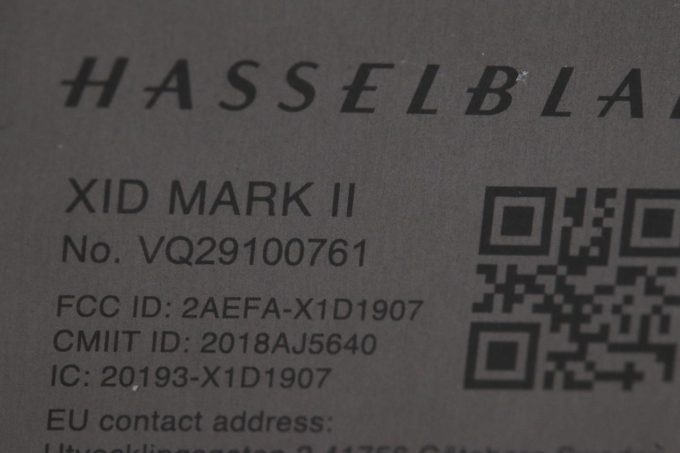 Hasselblad X1D II 50C - Gehäuse - #VQ29100761