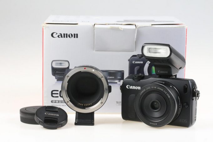 Canon EOS M mit EF-M 22mm f/2,0 STM SET - #024081200508