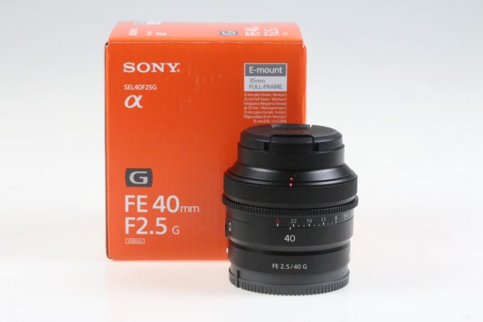 Sony FE 40mm f/2,5 G - #1824135