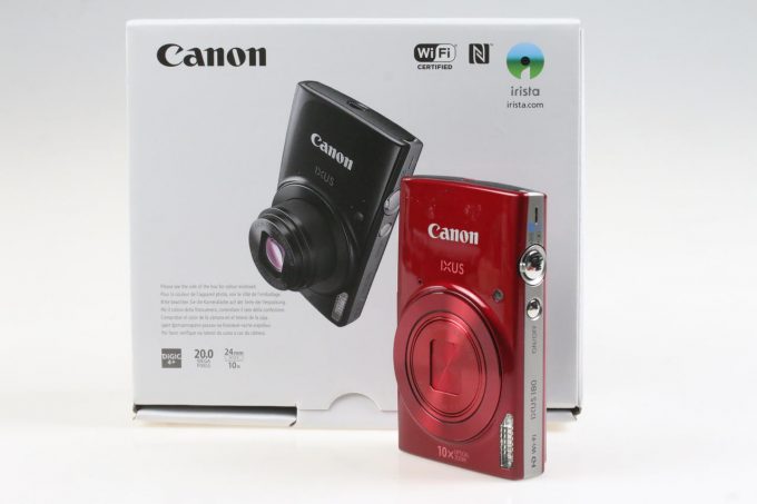 Canon IXUS 180 Digitalkamera rot
