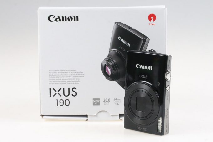 Canon IXUS 190 Digitalkamera schwarz - #313060000072