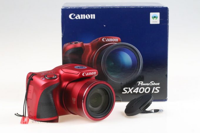 Canon PowerShot SX 400 IS Digitalkamera rot