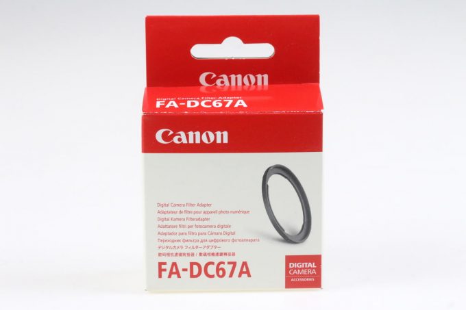 Canon FA-DC67A Filteradapter