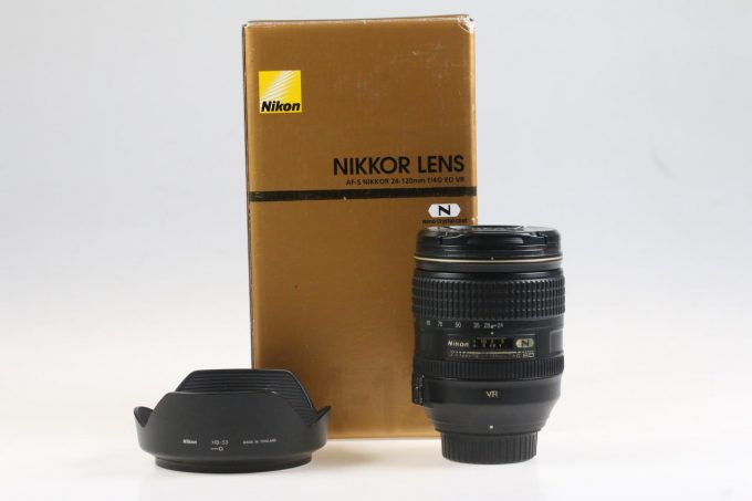 Nikon AF-S NIKKOR 24-120mm f/4,0 G ED VR - #62052030