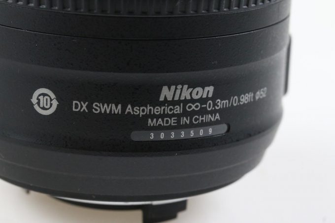 Nikon AF-S DX NIKKOR 35mm f/1,8 G DX - #3033509