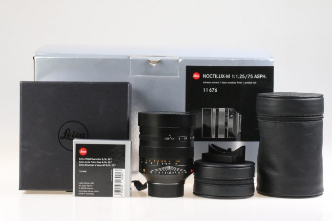 Leica Noctilux-M 75mm f/1,25 ASPH 6 bit / 11676 - #4736976
