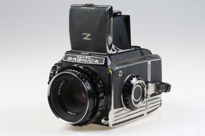 Zenza Bronica S2A mit Nikkor 75mm f/2,8 SET - Ohne Filmschieber - #165365
