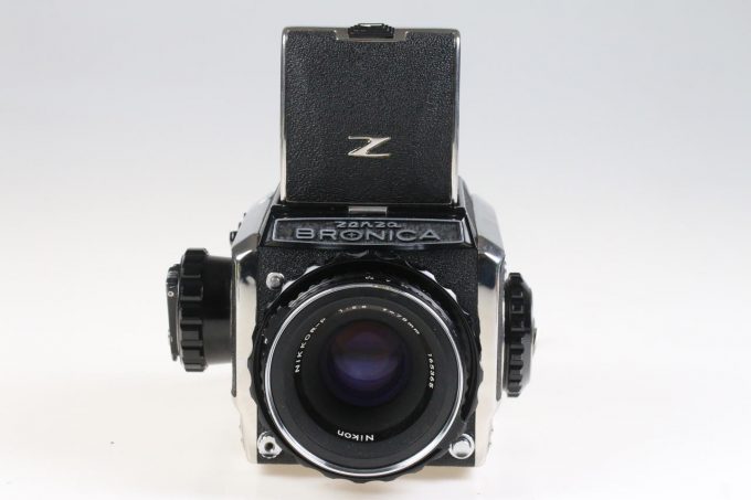 Zenza Bronica S2A mit Nikkor 75mm f/2,8 SET - Ohne Filmschieber - #165365