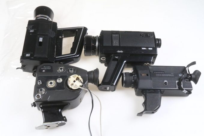 Konvolut diverse Filmkameras - 7 Stück - Bastlergeräte
