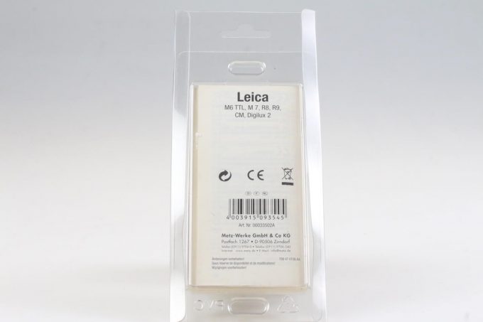 Metz SCA 3502 M4 Adapter für LEICA