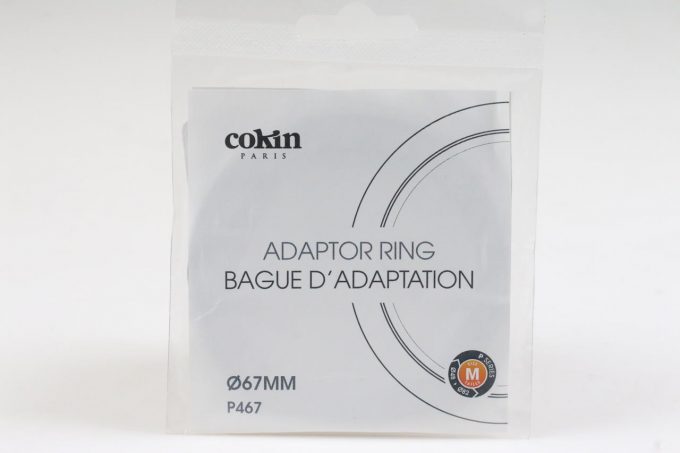 Cokin System P 467 Ring Adapter 67mm