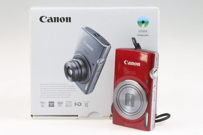 Canon Ixus 165 Digitalkamera rot - #913060005672