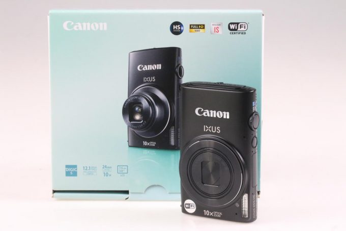 Canon IXUS 255 HS Digitalkamera schwarz - #623050001223