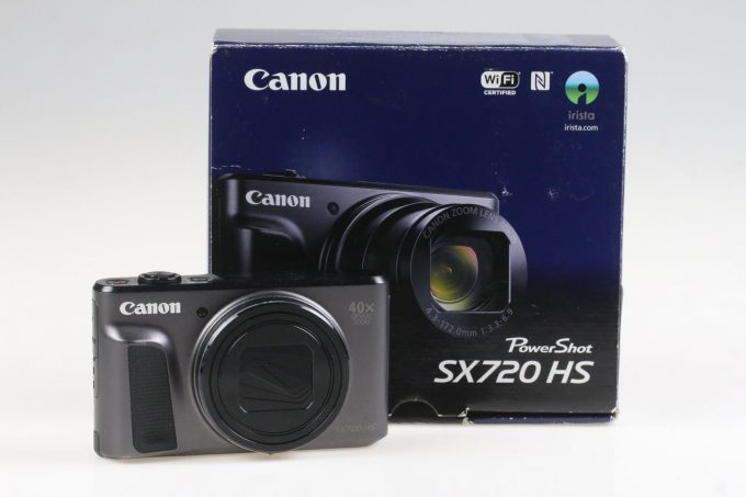 Canon PowerShot SX 720 HS Digitalkamera schwarz - #223050000094