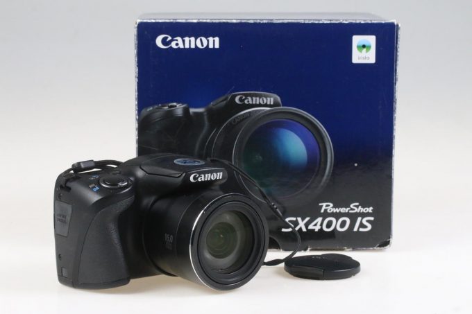 Canon PowerShot SX 400 IS Digitalkamera schwarz - #863060002016