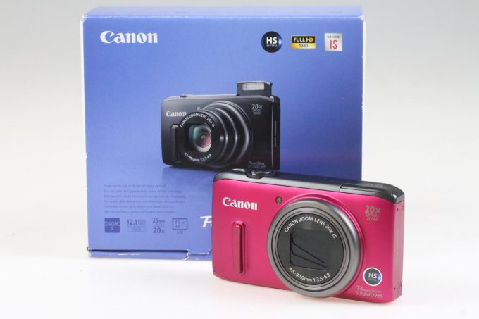 Canon PowerShot SX 240 HS Pink