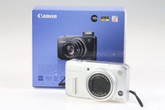 Canon PowerShot SX 240 HS silber - #423050002788