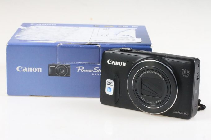 Canon PowerShot SX600 HS schwarz - #813050002739