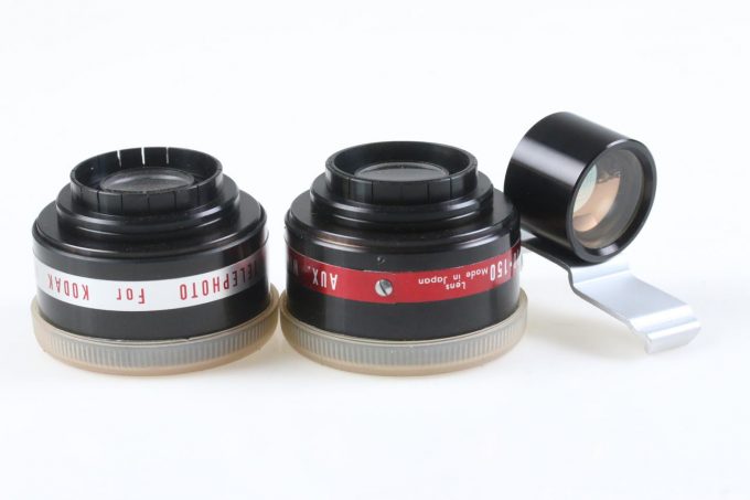 Vorsatzlinsen für Kodak Instamatic