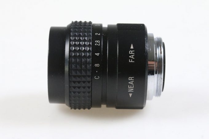 Pentax TV Lens mit C-Mount25mm f/1,4