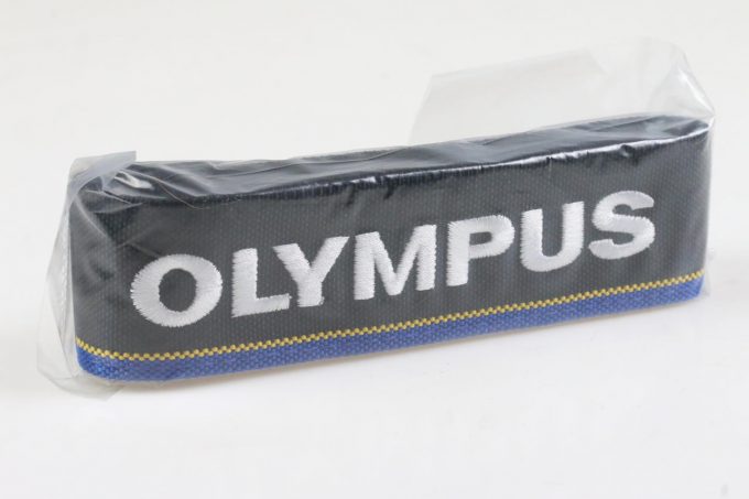 Olympus Tragegurt / blau, weiss