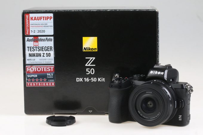 Nikon Z50 mit DX 16-50mm f/3,5-6,3 VR - #6049493