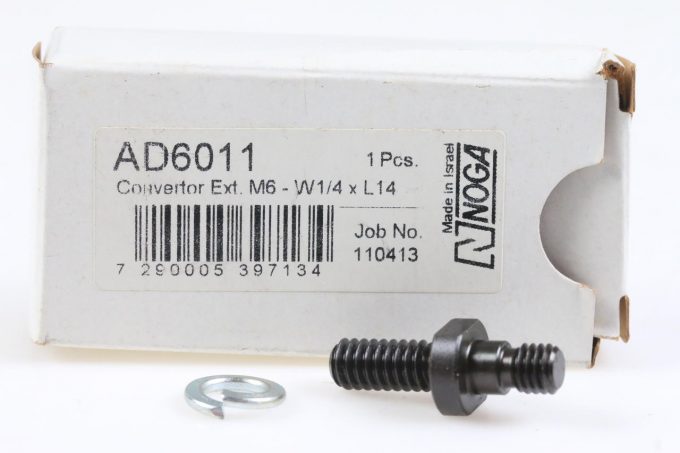 Noga AD6011 Adapter Ext. M6 - W 1/4 (14mm)
