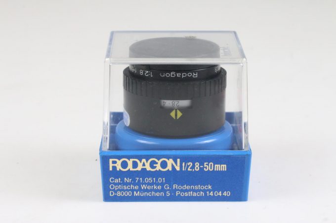 Rodenstock Rodagon 50mm f/2,8 mit Vorwahlblende - #10708817