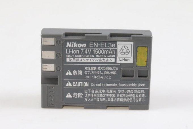 Nikon EN-EL3e Li-Ion Akku - 3 Stück