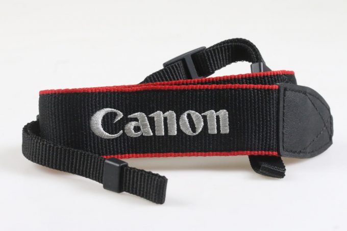 Canon EOS Tragegurt schwarz/grau/rot