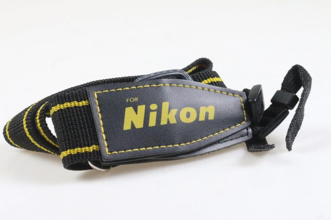 Nikon Tragegurt - schwarz/gelb