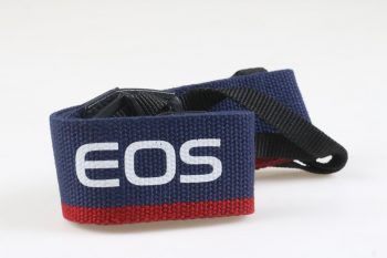 Canon EOS Tragegurt blau / rot