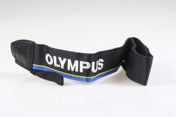 Olympus Gurt schwarz blau/gelb Streifen