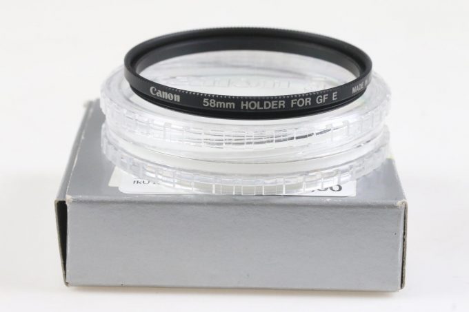 Canon Gelatin Filterhalter für 58mm
