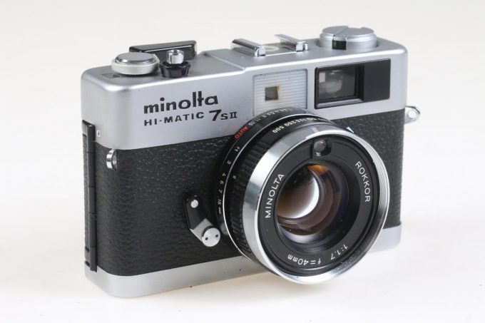 Minolta Hi-Matic 7s II mit Rokkor 40mm f/1,7 - #7088720