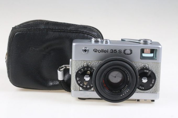 Rollei 35 S Silber Limited Edition mit Sonnar 40mm f/2,8 - #2592017