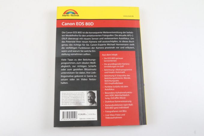 BUCH - CANON EOS 80 / Markt + Technik